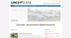 Desktop Screenshot of lincsscene.com