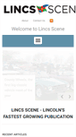 Mobile Screenshot of lincsscene.com